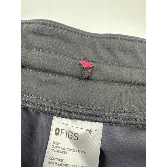 Figs Zamora Jogger Scrub Pant Gray Pink Drawstring Tech W23SW2017 Womens XXL - Picture 12 of 14